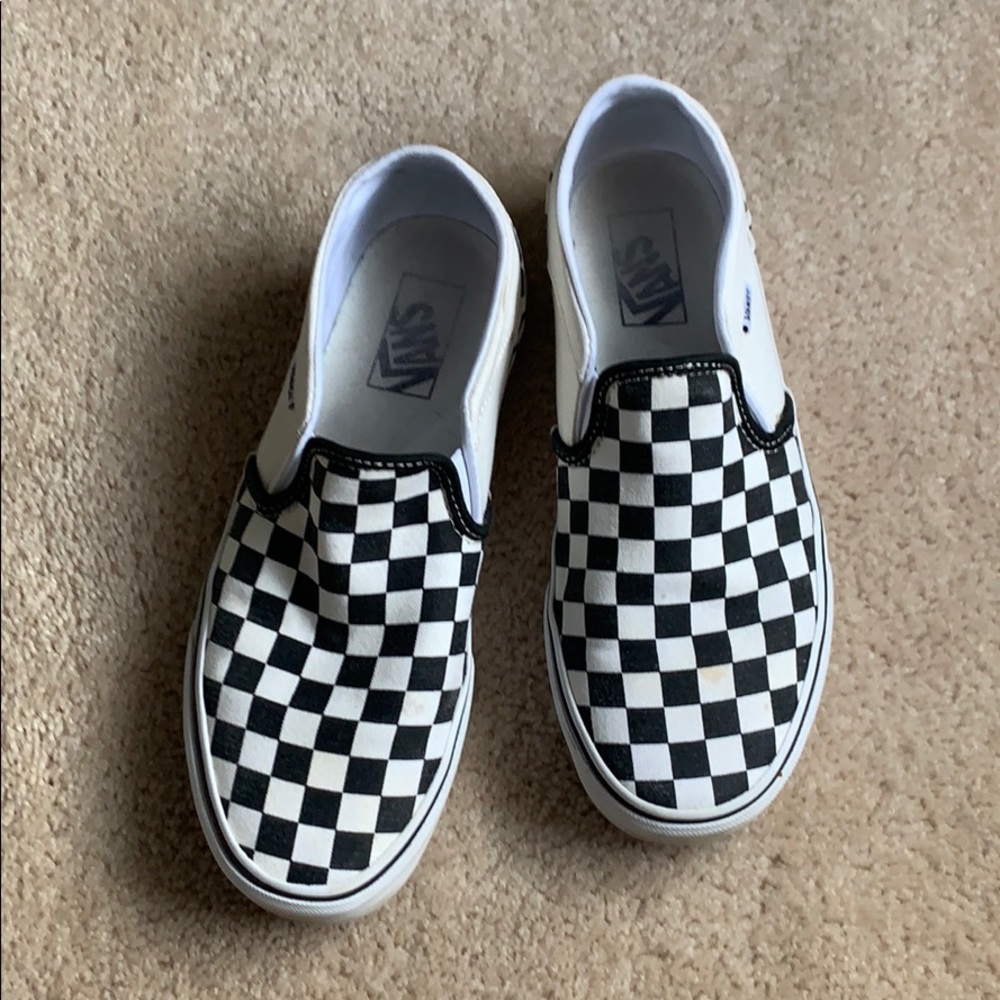Checkered Vans